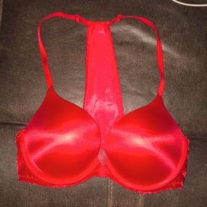 Victoria Secret Very Sexy red racerback pushup bra